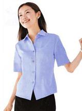 深圳工衣廠家 定制女士短袖襯衣制服，專業(yè)設(shè)計(jì)，價(jià)格透明